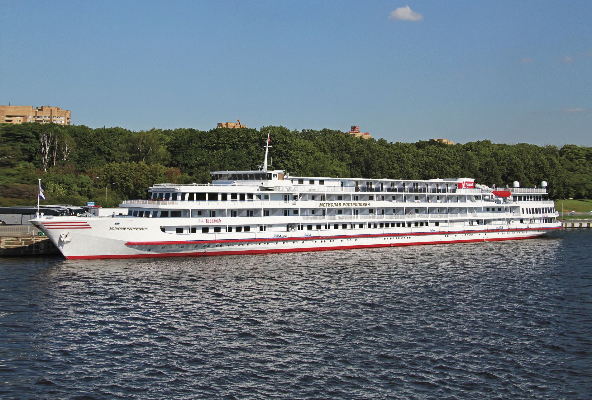 A photo of the Rostropovitch cruise ship